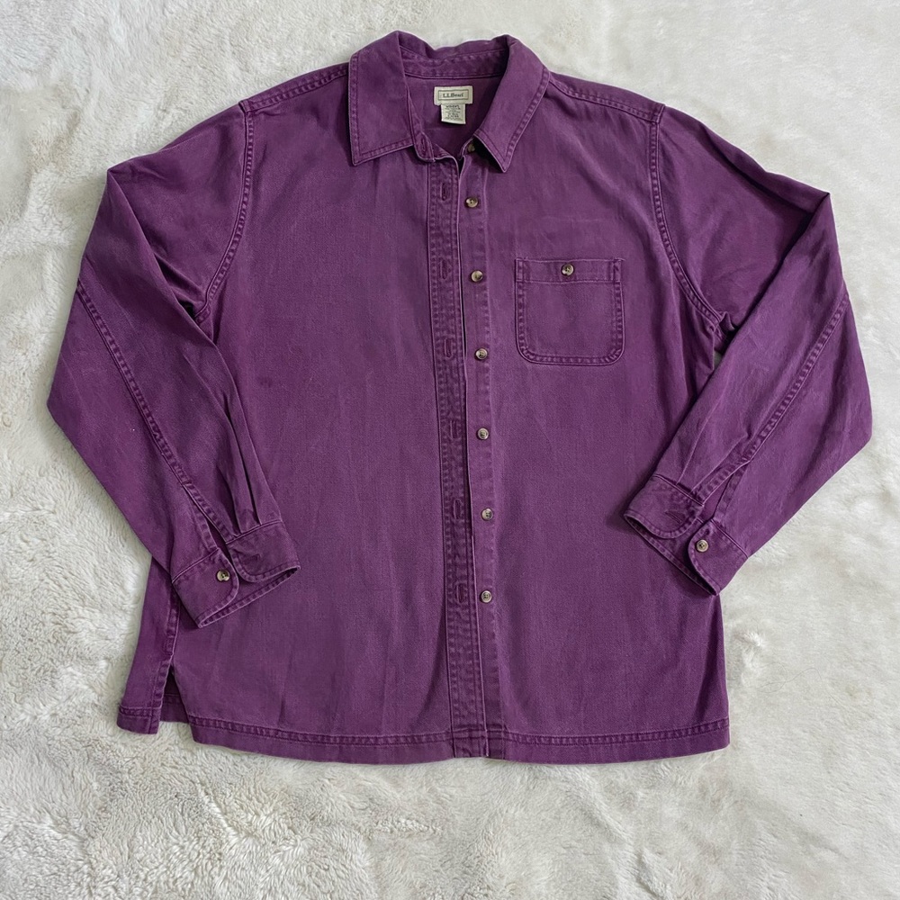 LL Bean button up
